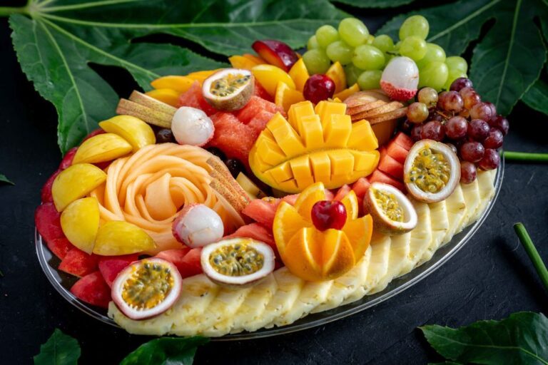 מגש פירות מגש אובלי